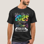 Zukünftige Klasse 2025 überlebte ich 8. Klasse G T-Shirt (Vorderseite)