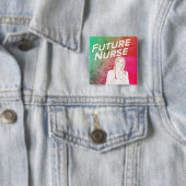 Zukünftige Krankenschwester Button (Beispiel)