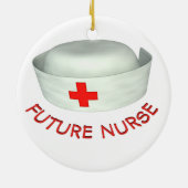 Zukünftige Krankenschwester Keramikornament (Hinten)