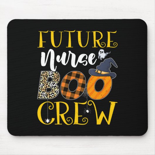 Zukünftige Krankenschwester Leopard Future Nursing Mousepad (Vorne)