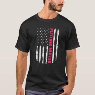 Zukünftige Krankenschwester stolz positive Karrier T-Shirt