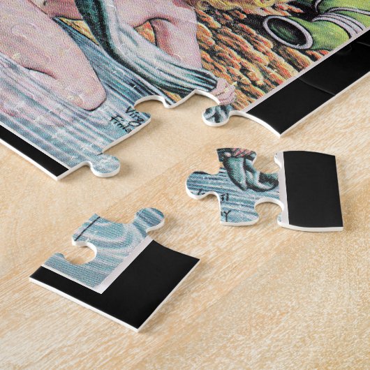 Zukünftige Kunst der Science Fiction-0_Pulp Puzzle (Seite)