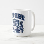 Zukünftige Legende – Ehrgeiziger Studentenstolz Kaffeetasse (VorderseiteRechts)
