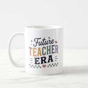 Zukünftige Lehrerära Studentischer Lehrer Abschlus Kaffeetasse