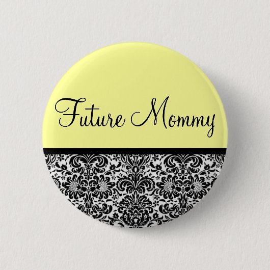 Zukünftige Mama Button (Vorderseite)
