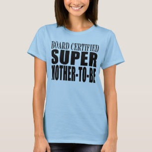 Zukünftige Mama-lustige Baby-Duschen-Supermutter T-Shirt