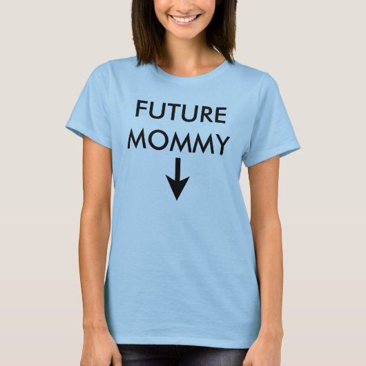 Zukünftige Mama T-Shirt (Vorderseite)