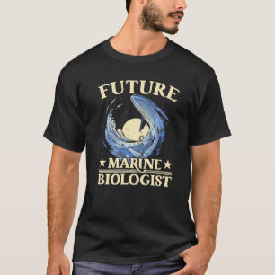 Zukünftige Meeresbiologe Wissenschaftliche Biologi T-Shirt