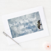 Zukünftige Möglichkeiten Rechteckiger Aufkleber (Umschlag)