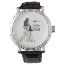 Zukünftige Mrs. Braut-Uhr