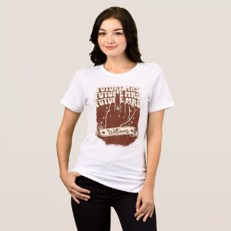 Zukünftige Mrs Braut Wird Verlobungsfeier Retro Ho Tri-Blend Shirt
