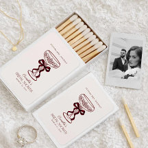 Zukünftige Mrs Burgund Bow Geschenk