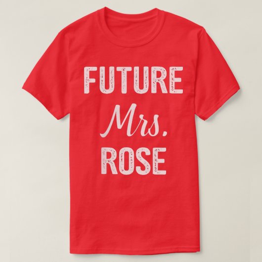 Zukünftige Mrs T-Shirt (Design vorne)