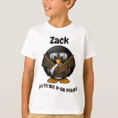 Zukünftige P-38 PIlot T-Shirt (Vorderseite)