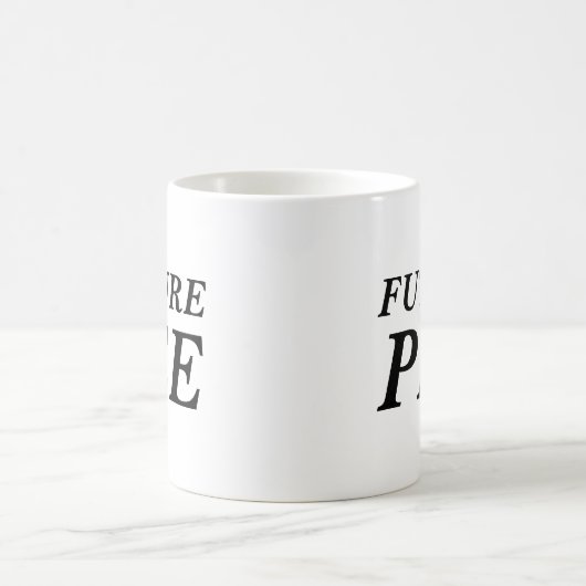 Zukünftige Pipi-Tasse Kaffeetasse (Mittel)