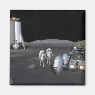 Zukünftige Raumforschungaufträge 3 Magnet