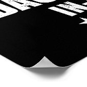 Zukünftige Schwiegertochter für Hochzeit und Verlo Poster (Ecke)