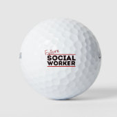 Zukünftige Sozialarbeiter Golfball (Vorderseite)