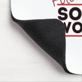 Zukünftige Sozialarbeiter Mousepad (Ecke)