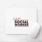Zukünftige Sozialarbeiter Mousepad (Mit Mouse)