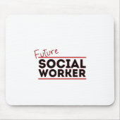 Zukünftige Sozialarbeiter Mousepad (Vorne)