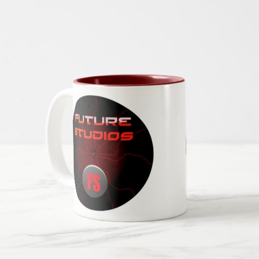 Zukünftige Studio-Tasse Zweifarbige Tasse (Vorderseite Links)