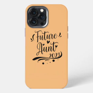 Zukünftige Tante 2023 Schwangerschaftsankündigung iPhone 13 Pro Max Hülle
