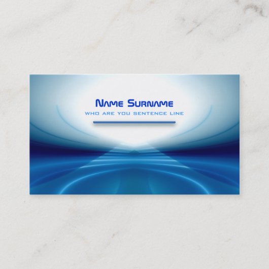 zukünftige Technologie-Visitenkarte Visitenkarte (Vorderseite)