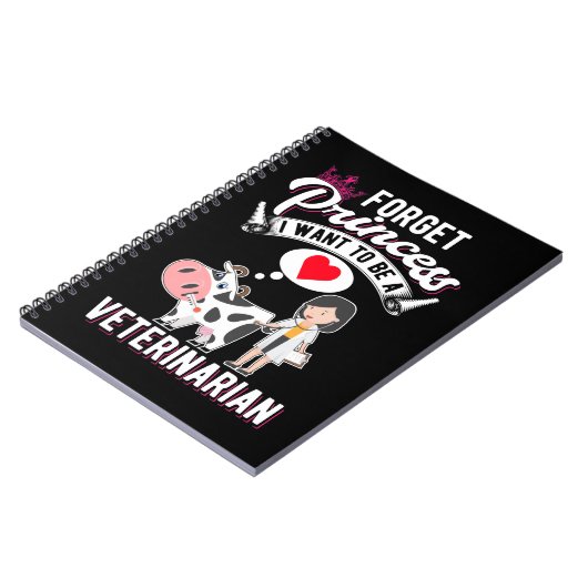 Zukünftige Tierärztin Notizblock (Linke Seite)