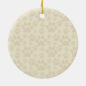 Zukünftige verrückte Katzen-Dame Funny Saying Keramik Ornament (Hinten)