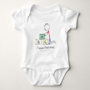 Zukünftiger Architekt Baby Strampler