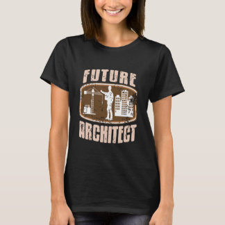 Zukünftiger Architekt Retro Vintage Architektur St T-Shirt