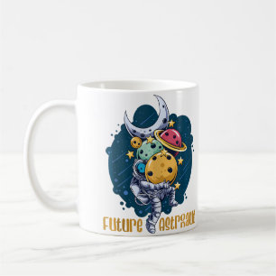 Zukünftiger Astronaut, hergestellt für einen Exper Kaffeetasse