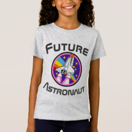 Zukünftiger Astronaut, Mädchen-Power T-Shirt