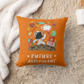 Zukünftiger Astronaut, Raum, Planeten, Rocket. Kissen (Decke)