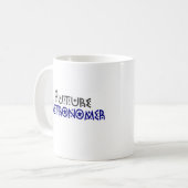 Zukünftiger Astronom Kaffeetasse (Vorderseite Links)