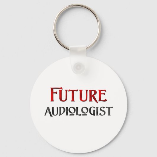 Zukünftiger Audiologe Schlüsselanhänger (Vorderseite)