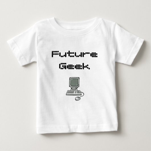Zukünftiger Aussenseiter Baby T-shirt (Vorderseite)