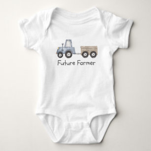 Zukünftiger Bauer, Land-Baby-Shower-Geschenk Baby Strampler