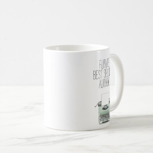 zukünftiger Bestseller Kaffeetasse (VorderseiteRechts)