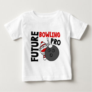 Zukünftiger Bowlings-Prosocken-Affe Baby T-shirt