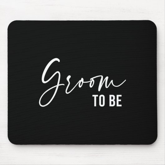Zukünftiger Bräutigam Hochzeit Braut Junggesellinn Mousepad (Vorne)