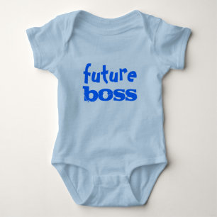 Zukünftiger Chef Baby Strampler