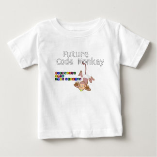 Zukünftiger Code-Affe Baby T-shirt