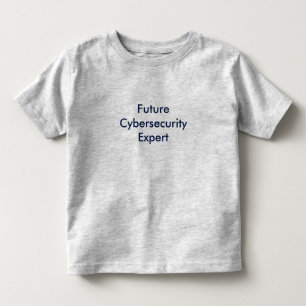 Zukünftiger Cyber-Experte Kleinkind T-shirt