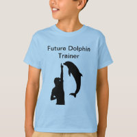 Zukünftiger Delphin-Trainer-T - Shirt