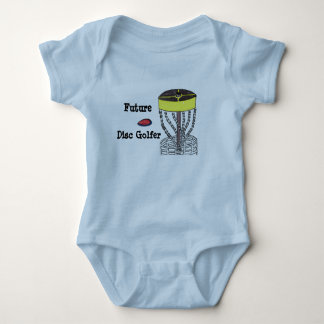 Zukünftiger Disc-Golfspielerbaby onsie Bodysuit Baby Strampler