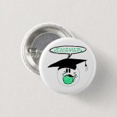Zukünftiger Doktor Graduations Button (Vorne & Hinten)