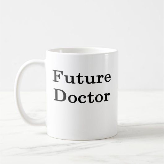 Zukünftiger Doktor Kaffeetasse (Links)
