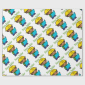 Zukünftiger Erbauer Geschenkpapier (Flach)